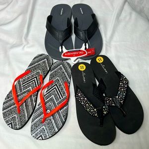 Women’s sandals bundle sizes 11
